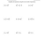 Order Of Operations With Positive Fractions Three Steps A