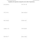 Order Of Operations With Whole Numbers Multiplication Addition And