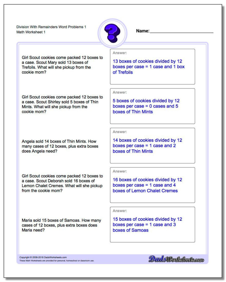 Order Of Operations Word Problems Worksheets With Answers Db excel
