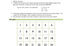Order Of Operations Worksheet 7Th Grade Db excel