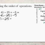 Order Of Operations Worksheet 7Th Grade Db Excel
