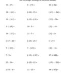 Order Of Operations Worksheet Nested Parentheses Order Of Math