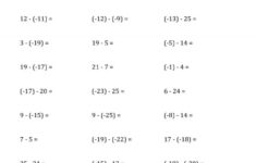 Order Of Operations Worksheet Nested Parentheses Order Of Math