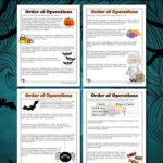 Order Of Operations Worksheets For Halloween Woo Jr Kids Activities