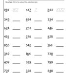 Place Value Interactive Worksheet For Grade 2