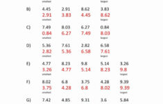 Printable 6th Grade Math Worksheets With Answer Key Di 2020 Dengan