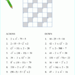 Printable Math Logic And Number Puzzle For Kids To Boost Math Skills