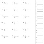 Reducing Fractions Worksheet With Answer Key Printable Pdf Download