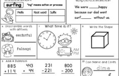 Summer Second Grade going Into Third Work Summer Packet Third