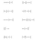 The Decimals And Fractions Mixed A Math Worksheet Fractions