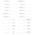 The Scientific Notation Old Math Worksheet Scientific Notation