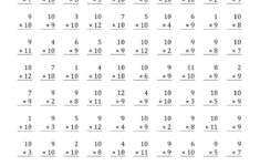 Time Table Drills Activity Shelter