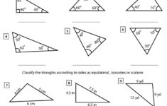 Triangle Worksheets Math Monks