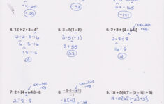 Worksheet Order Of Operations Practice Worksheets Grass Fedjp