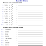 Writing Numbers In Scientific Notation Scientific Notation